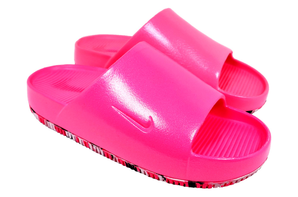 Nike Calm Slide x A'One A'ja Wilson Womens Sz 6 Hyper Pink Slip On Slide Sandals